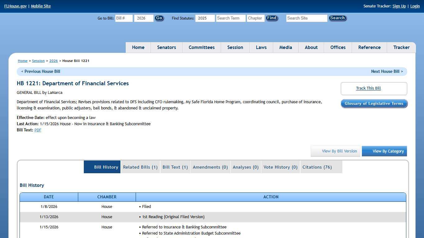 House Bill 1221 (2026) - The Florida Senate